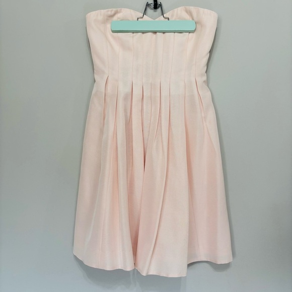 J. Crew Strapless Dress in Soft Pink - Picture 1 of 3